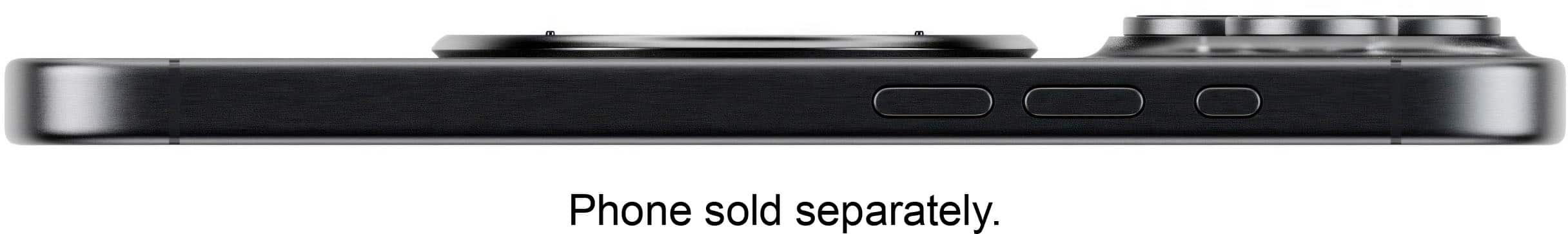 Alt View 15. OhSnap - Snap 4 Luxe Magnetic Phone Grip - Ultra-Thin, Fits Any Phone, Supports MagSafe Charging - Obsidian Black.