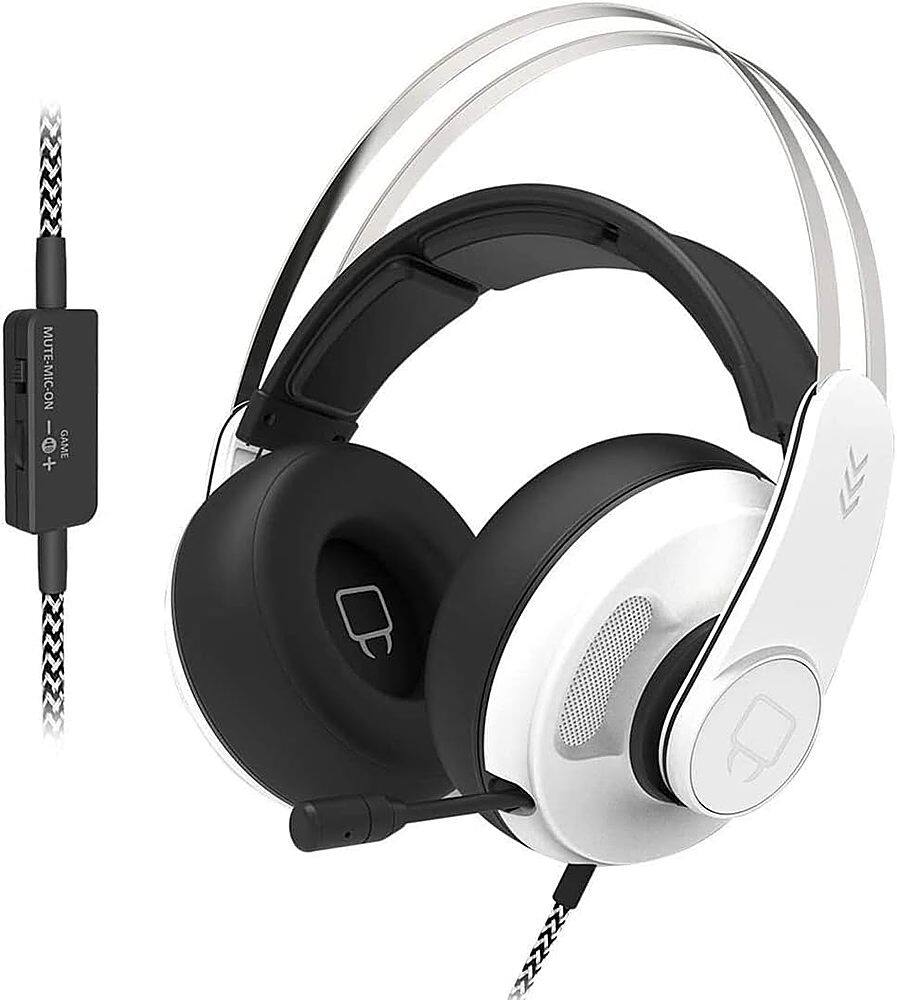 Front. Venom - Sabre Multi-Format Stereo Gaming Headset - White.