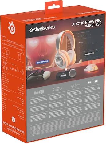 SteelSeries Arctis Nova Pro Wireless Over the Ear Multi Gaming SteelSeries Arctis Nova Pro Wireless Over the Ear Multi Gaming