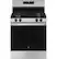 Front. GE - 5.3 Cu.Ft. Freestanding Gas Range with Self-Clean and Steam Cleaning Option and Built-In Wi-Fi - Stainless Steel/Black.