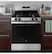 Alt View 24. GE - 5.3 Cu.Ft. Freestanding Gas Range with Self-Clean and Steam Cleaning Option and Built-In Wi-Fi - Stainless Steel/Black.
