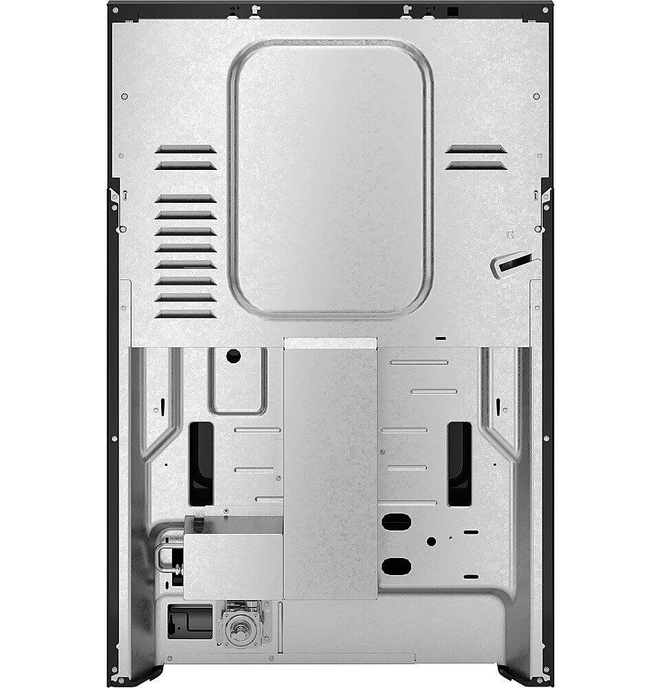 Alt View 40. GE - 5.3 Cu. Ft. Freestanding Gas Range with Self-Clean and Steam Cleaning Option and Crisp Mode - Black.