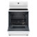 Angle. Whirlpool - 5.3 Cu. Ft. Freestanding Electric Range with Cooktop Flexibility - White.