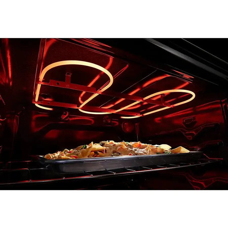Alt View 14. Whirlpool - 5.3 Cu. Ft. Freestanding Electric Range with Cooktop Flexibility - White.
