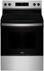 Whirlpool - 5.3 Cu. Ft. Freestanding Electric Range with Cooktop Flexibility - Stainless Steel