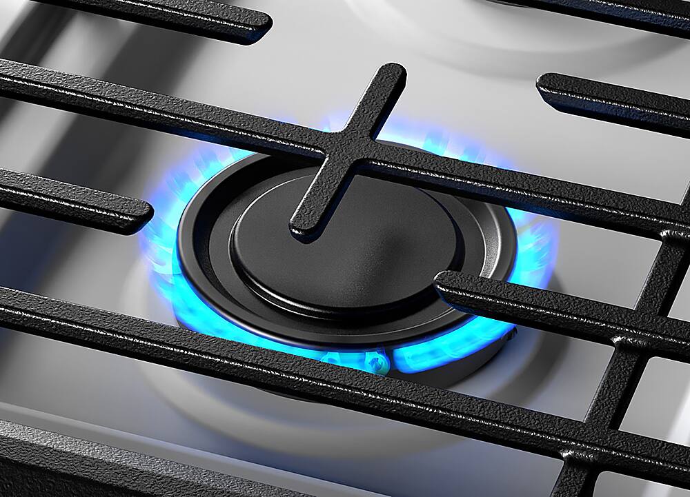 Alt View 20. Whirlpool - 5.3 Cu. Ft. Freestanding Gas Range with Cooktop Flexibility - White.