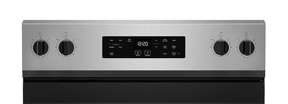 Alt View 12. Whirlpool - 5.3 Cu. Ft. Freestanding Electric Range with Cooktop Flexibility - Stainless Steel.