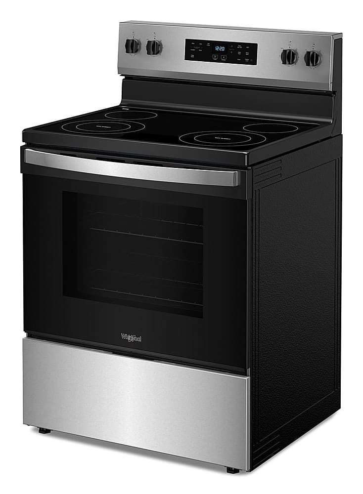 Alt View 14. Whirlpool - 5.3 Cu. Ft. Freestanding Electric Range with Cooktop Flexibility - Stainless Steel.