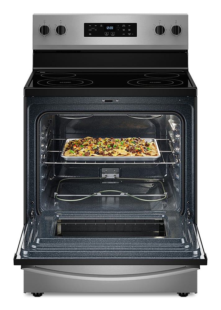 Whirlpool 5.3 Cu. Ft. Freestanding Electric Range with Cooktop ...