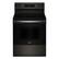 Front. Whirlpool - 5.3 Cu. Ft. Freestanding Electric Range with Cooktop Flexibility - Black Stainless Steel.