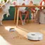 Alt View 13. Roborock - Q8 Max Wi-Fi Connected Robot Vacuum and Mop, DuoRoller Brush, 5500 Pa Strong Suction, Pet Hair Pick-up - White.