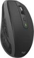 Logitech - MX Anywhere 2S Bluetooth Edition Wireless Mouse with Hyper-Fast Scrolling - Graphite