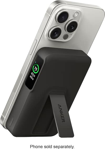 Anker MagGo Power Bank (10K) Black A1654H11-1 - Best Buy Anker MagGo Power Bank (10K) Black A1654H11-1 - Best Buy