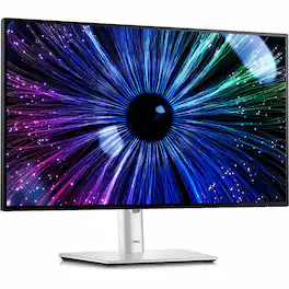Dell - UltraSharp 23.8" IPS LED FHD 120Hz Monitor (USB, HDMI) - Black