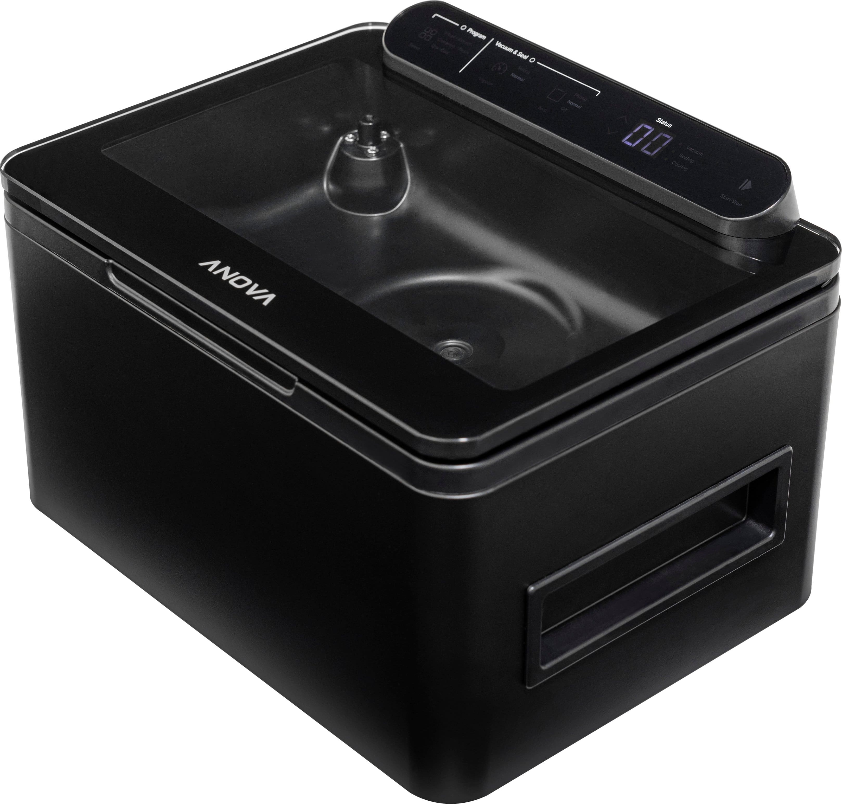 Angle. Anova - Precision Chamber Vacuum Sealer - Black.