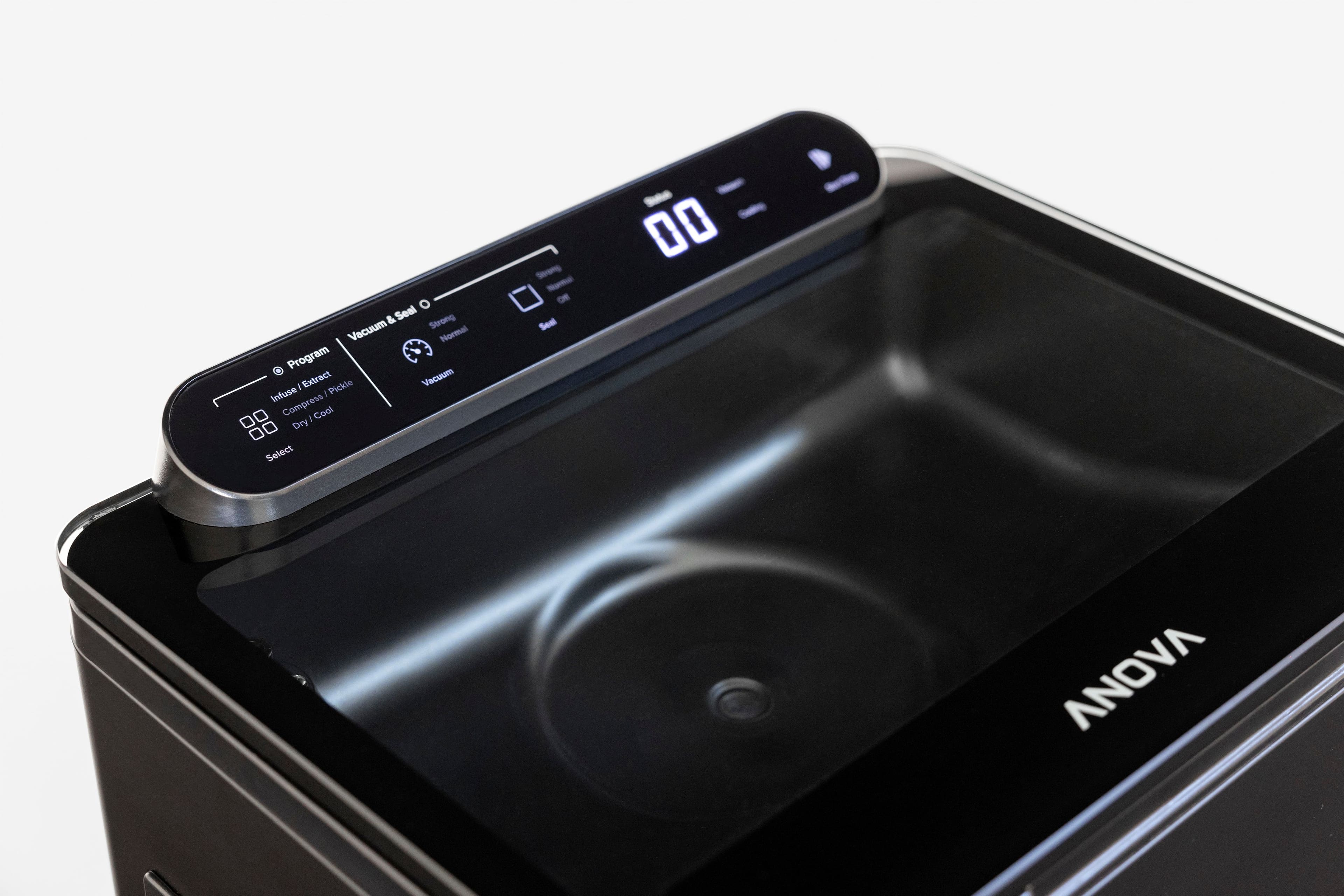 Alt View 13. Anova - Precision Chamber Vacuum Sealer - Black.