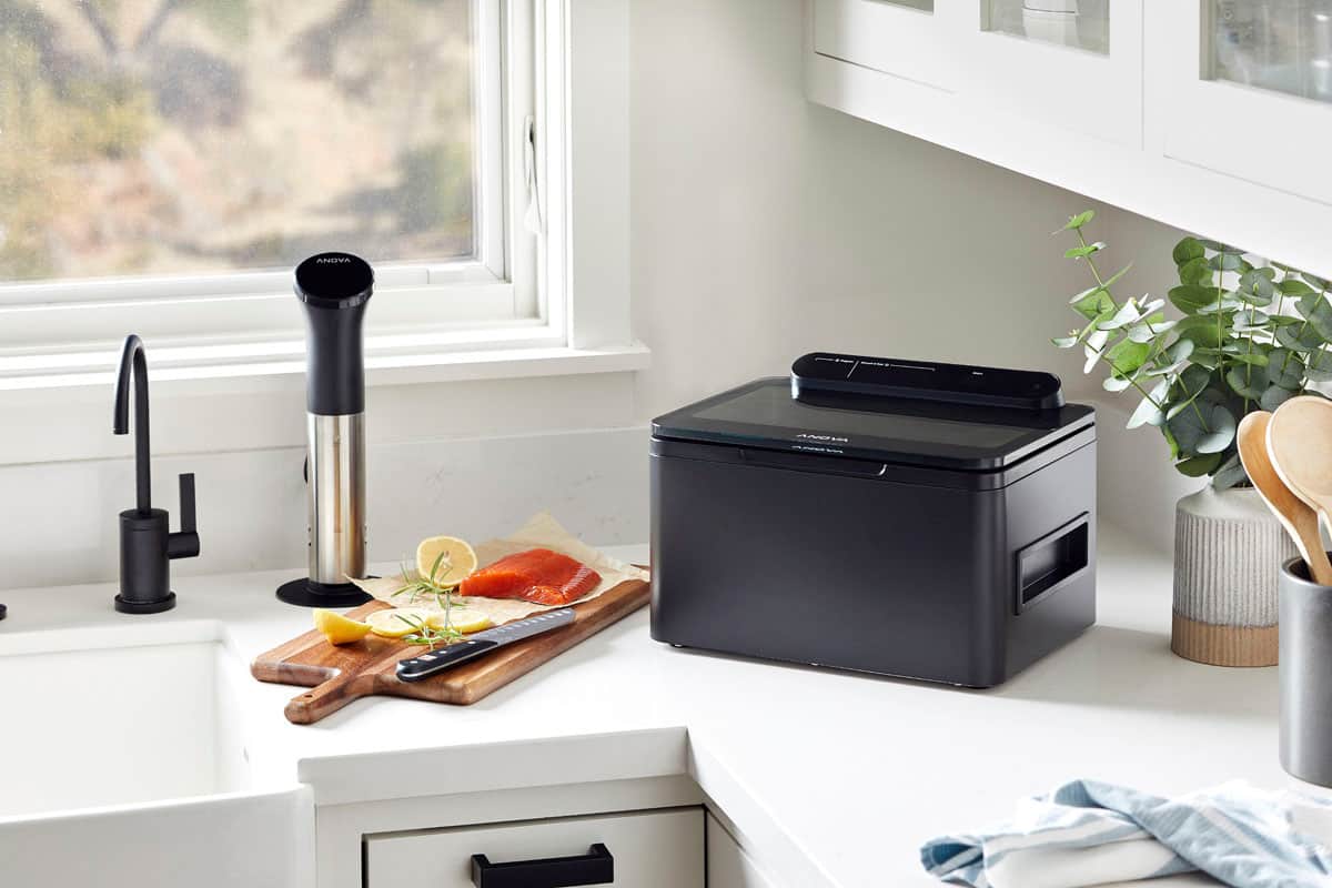 Alt View 14. Anova - Precision Chamber Vacuum Sealer - Black.