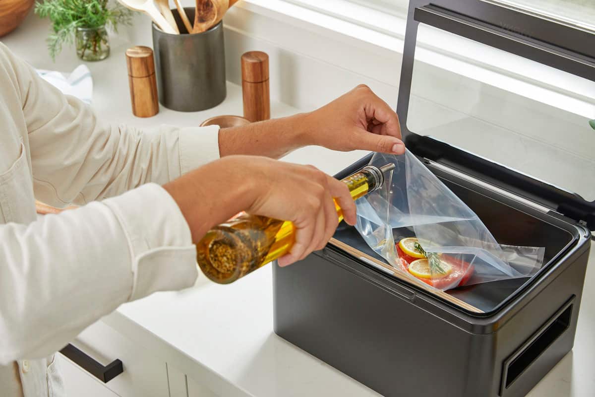 Alt View 15. Anova - Precision Chamber Vacuum Sealer - Black.