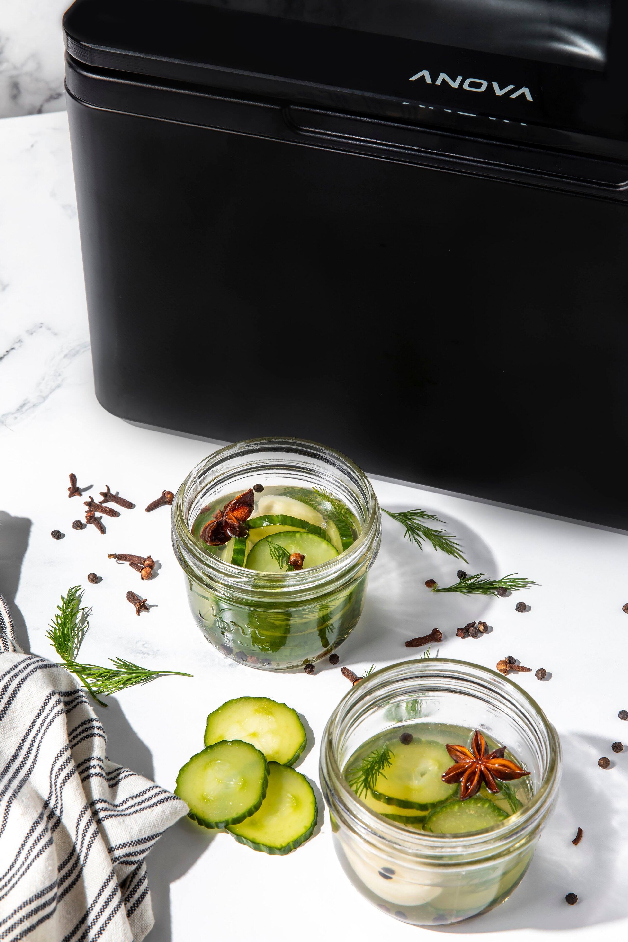 Alt View 18. Anova - Precision  Chamber Vacuum Sealer - Black.