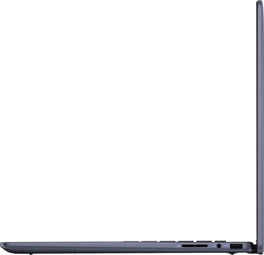 Alt View 3. Dell - Inspiron 16” 2-in-1 Mini-LED Touch Laptop Intel Core Ultra 7 Processor - 32GB Memory – 1TB SDD - Intel Arc Graphics - Midnight Blue.