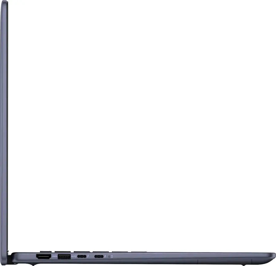 Alt View 4. Dell - Inspiron 16” 2-in-1 Mini-LED Touch Laptop Intel Core Ultra 7 Processor - 32GB Memory – 1TB SDD - Intel Arc Graphics - Midnight Blue.