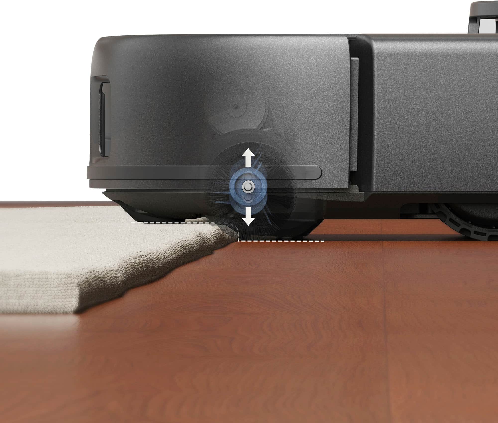 Alt View 12. eufy - X10 Pro Omni Wi-Fi Connected Robot Vacuum & Mop with Self Washing and Self Drying Auto Empty Station - Black.