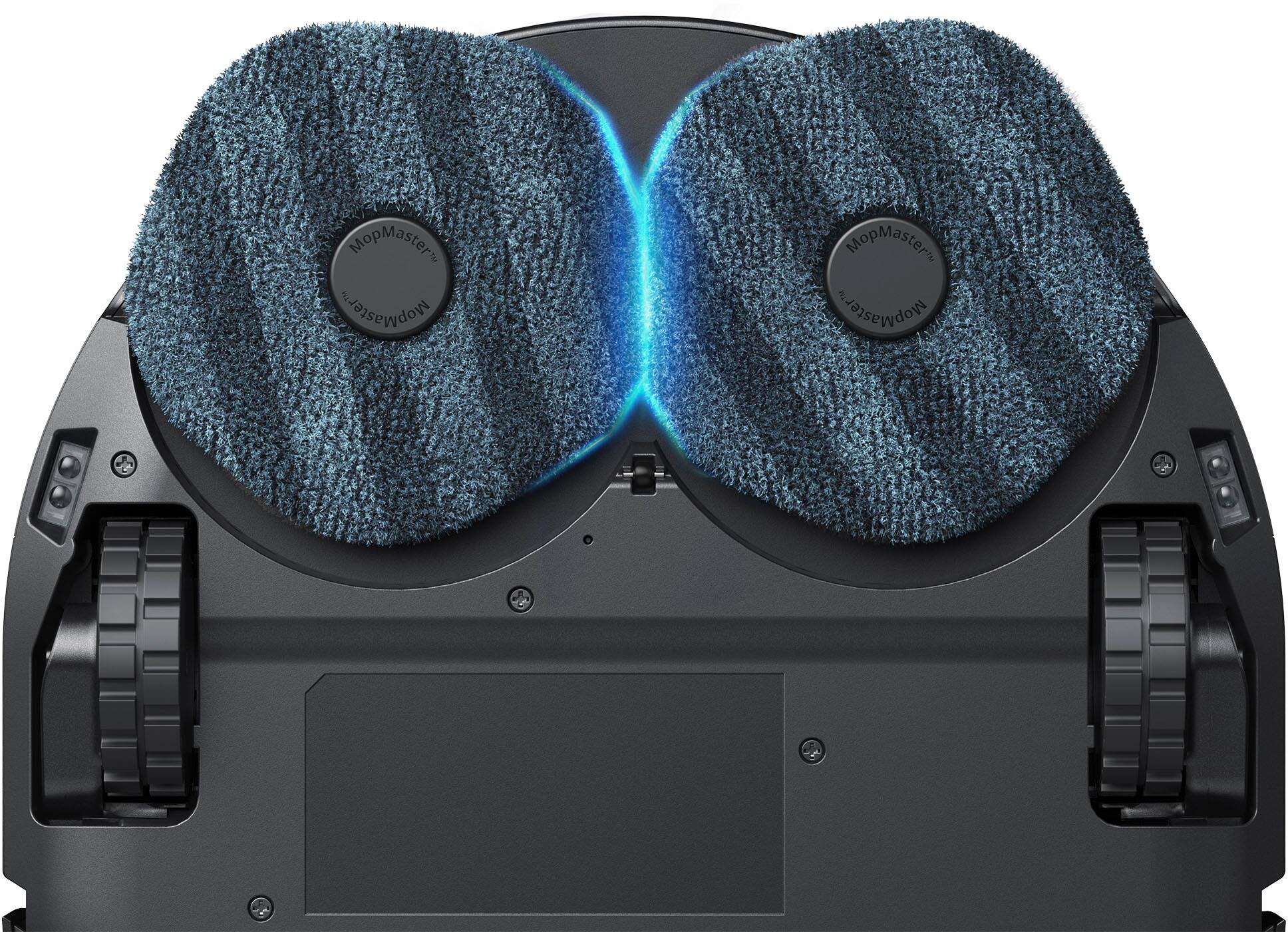 Alt View 13. eufy - X10 Pro Omni Wi-Fi Connected Robot Vacuum & Mop with Self Washing and Self Drying Auto Empty Station - Black.