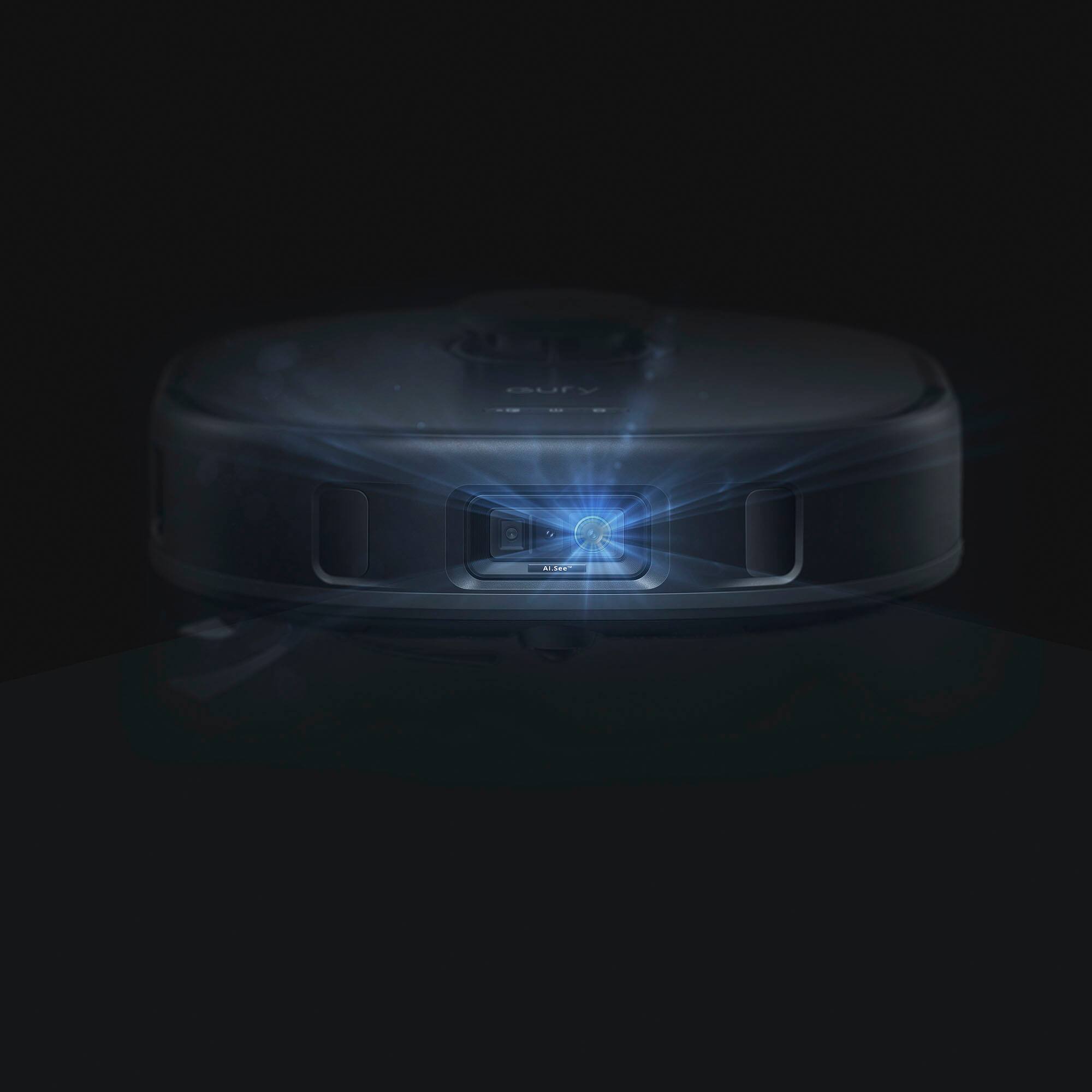 Alt View 19. eufy - X10 Pro Omni Wi-Fi Connected Robot Vacuum & Mop with Self Washing and Self Drying Auto Empty Station - Black.