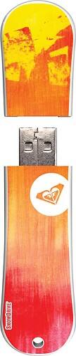 Front Standard. Action Sport Drives - Roxy Cadmium Tree 8GB USB 2.0 Flash Drive.