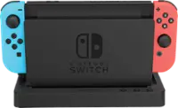 Front. Venom - LED Stand for Nintendo Switch - Color Changing.
