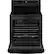 Alt View 17. GE - 5.3 Cu. Ft. Freestanding Electric Range with Self-Clean and Steam Cleaning Option and Crisp Mode - Black.
