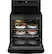 Alt View 18. GE - 5.3 Cu. Ft. Freestanding Electric Range with Self-Clean and Steam Cleaning Option and Crisp Mode - Black.