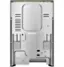 Left. GE - 5.3 Cu. Ft. Freestanding Electric Range with Self-Clean and Steam Cleaning Option and Crisp Mode - Slate.
