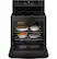 Alt View 17. GE - 5.3 Cu. Ft. Freestanding Electric Range with Steam Cleaning and 4 Burner Radiant Cooktop - Black.
