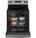 Alt View 17. GE - 5.3 Cu. Ft. Freestanding Electric Range with Self-Clean and Steam Clean Option and Built-In Wi-Fi - Stainless Steel/Black.