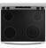 Alt View 11. GE - 5.3 Cu. Ft. Freestanding Electric Range with Self-Clean and Steam Clean Option and Built-In Wi-Fi - Stainless Steel/Black.