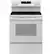 Front. GE - 5.3 Cu. Ft. Freestanding Electric Range with Self-Clean and Steam Clean Option and Built-In Wi-Fi - White.