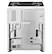 Alt View 40. GE - 5.3 Cu. Ft. Slide-In Gas Convection Range with Steam Cleaning and EasyWash Tray - White.