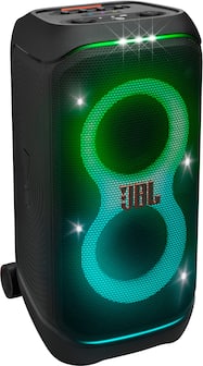 Front. JBL - PartyBox Club 320 Portable Wireless Party Speaker - Black.