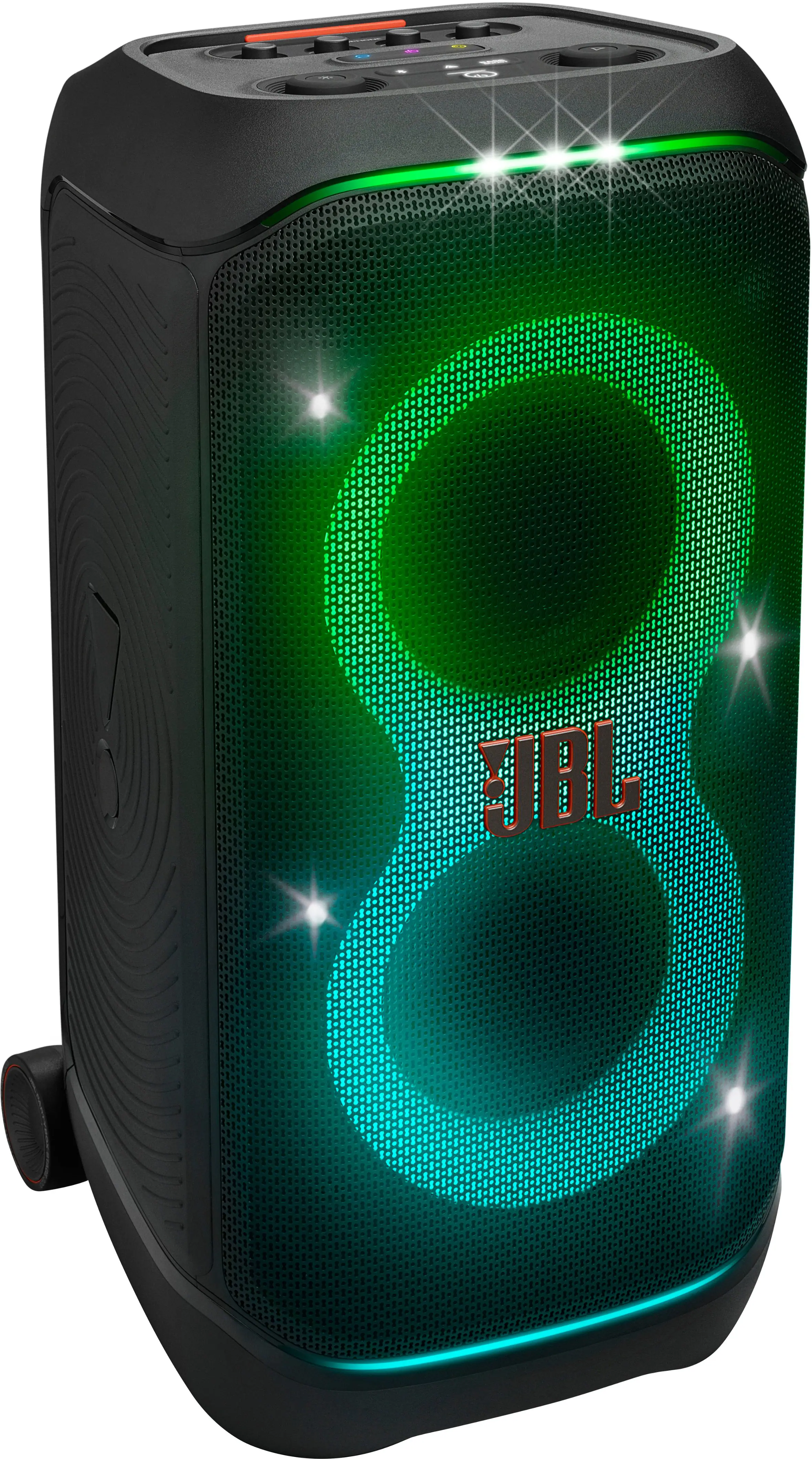 Front. JBL - PartyBox Club 320 Portable Wireless Party Speaker - Black.