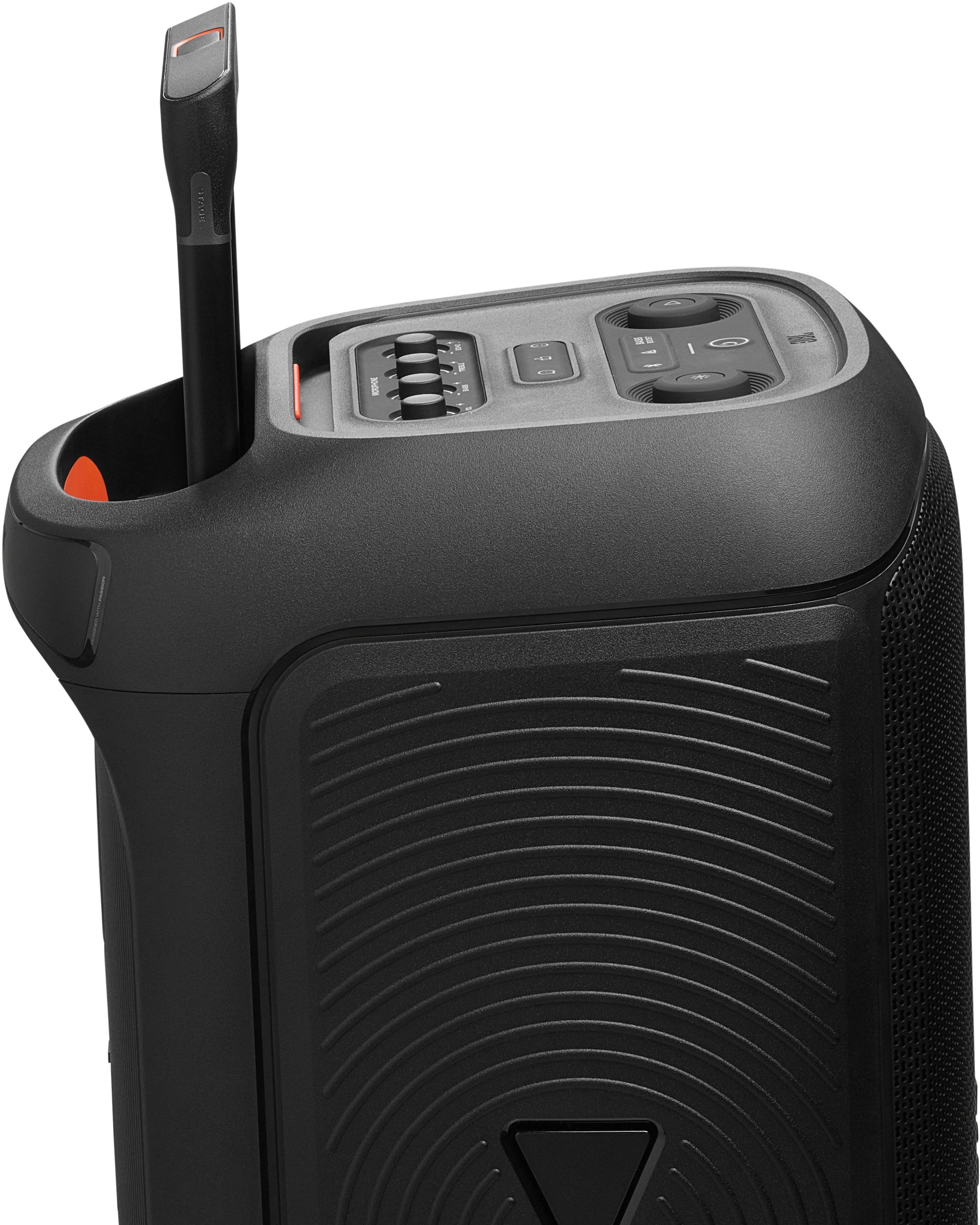Alt View 15. JBL - PartyBox Club 320 Portable Wireless Party Speaker - Black.