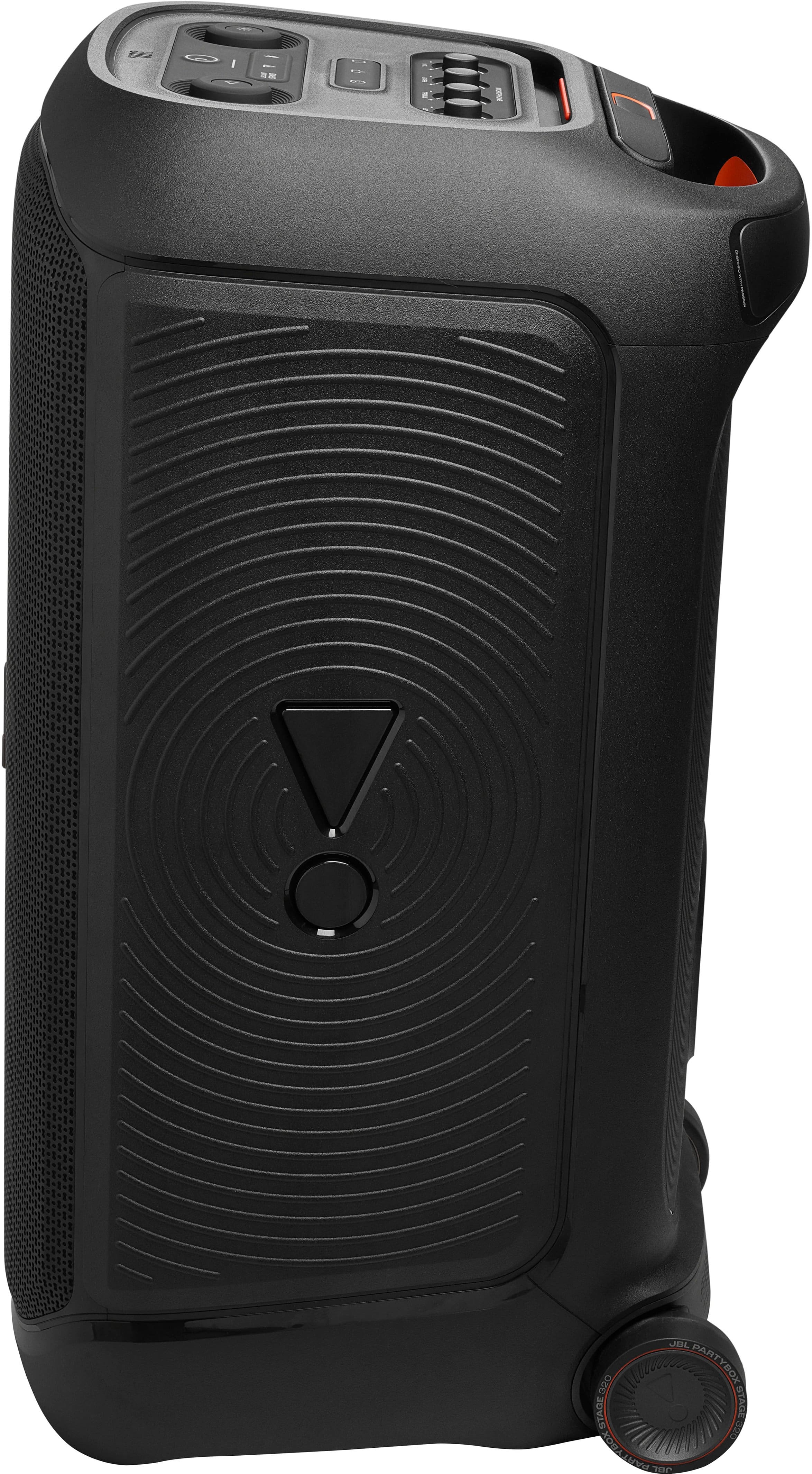 Alt View 18. JBL - PartyBox Club 320 Portable Wireless Party Speaker - Black.
