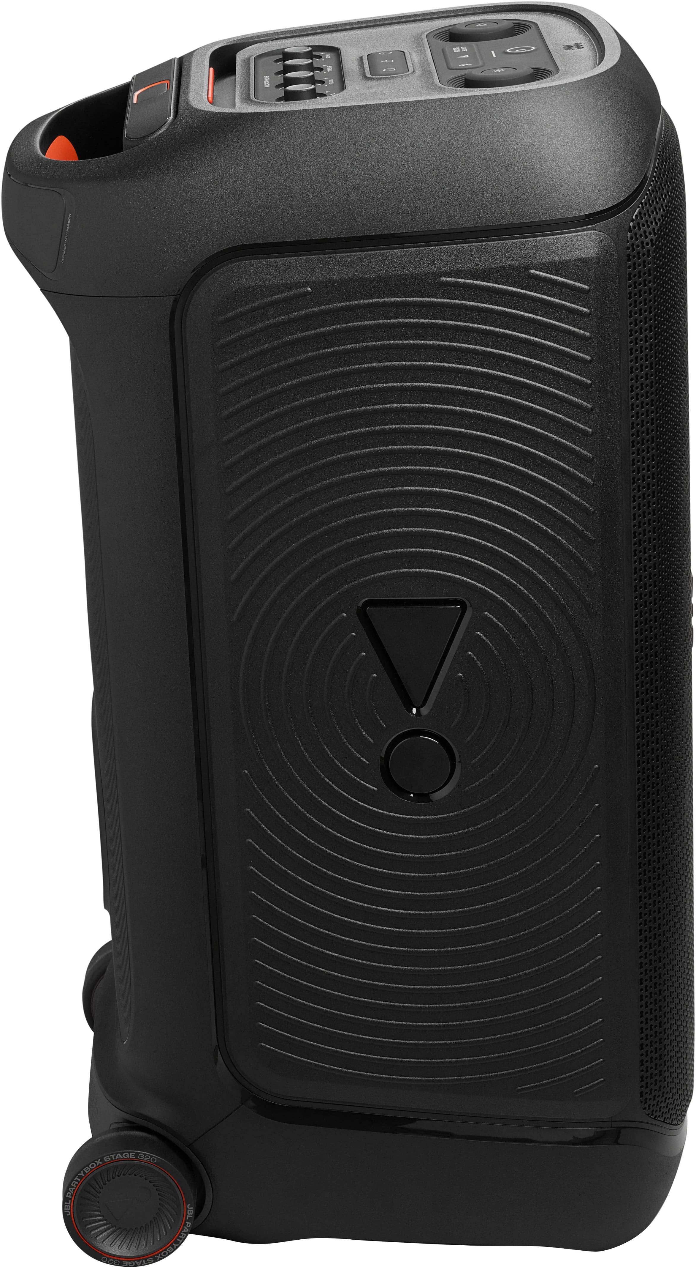 Alt View 19. JBL - PartyBox Club 320 Portable Wireless Party Speaker - Black.