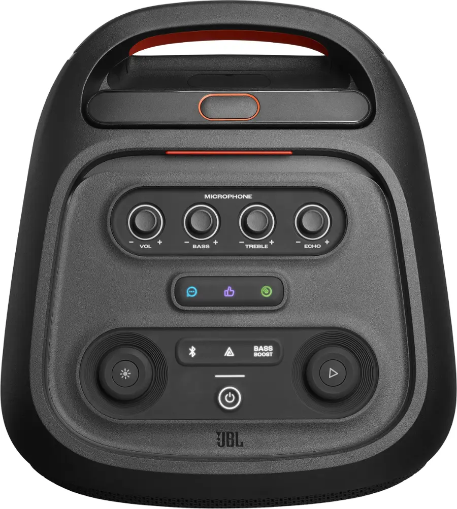 Alt View 20. JBL - PartyBox Club 320 Portable Wireless Party Speaker - Black.