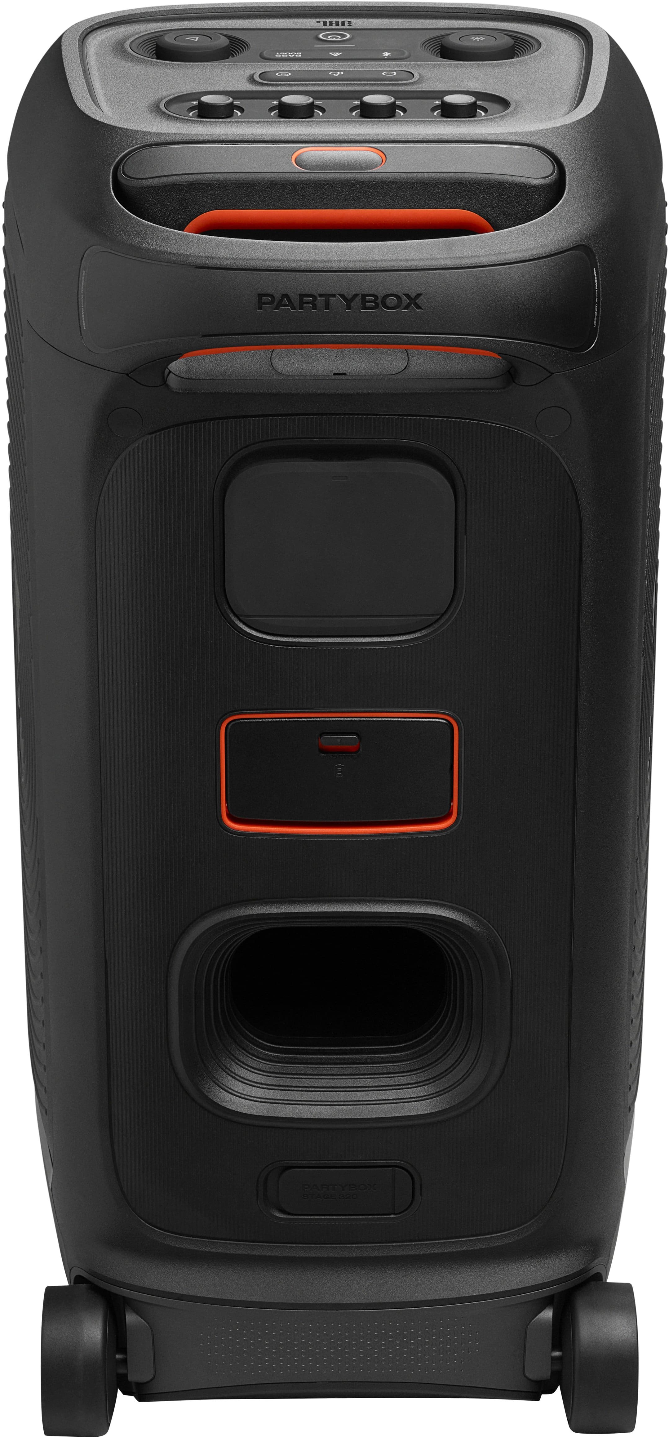 Alt View 23. JBL - PartyBox Club 320 Portable Wireless Party Speaker - Black.