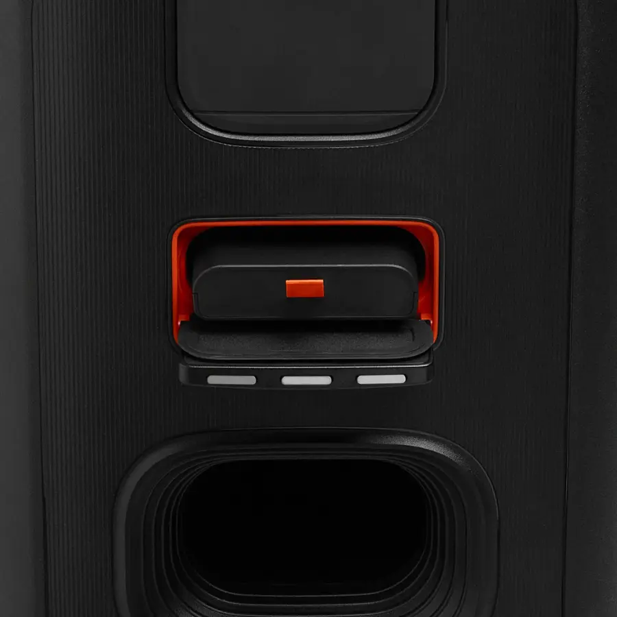 Alt View 26. JBL - PartyBox Club 320 Portable Wireless Party Speaker - Black.