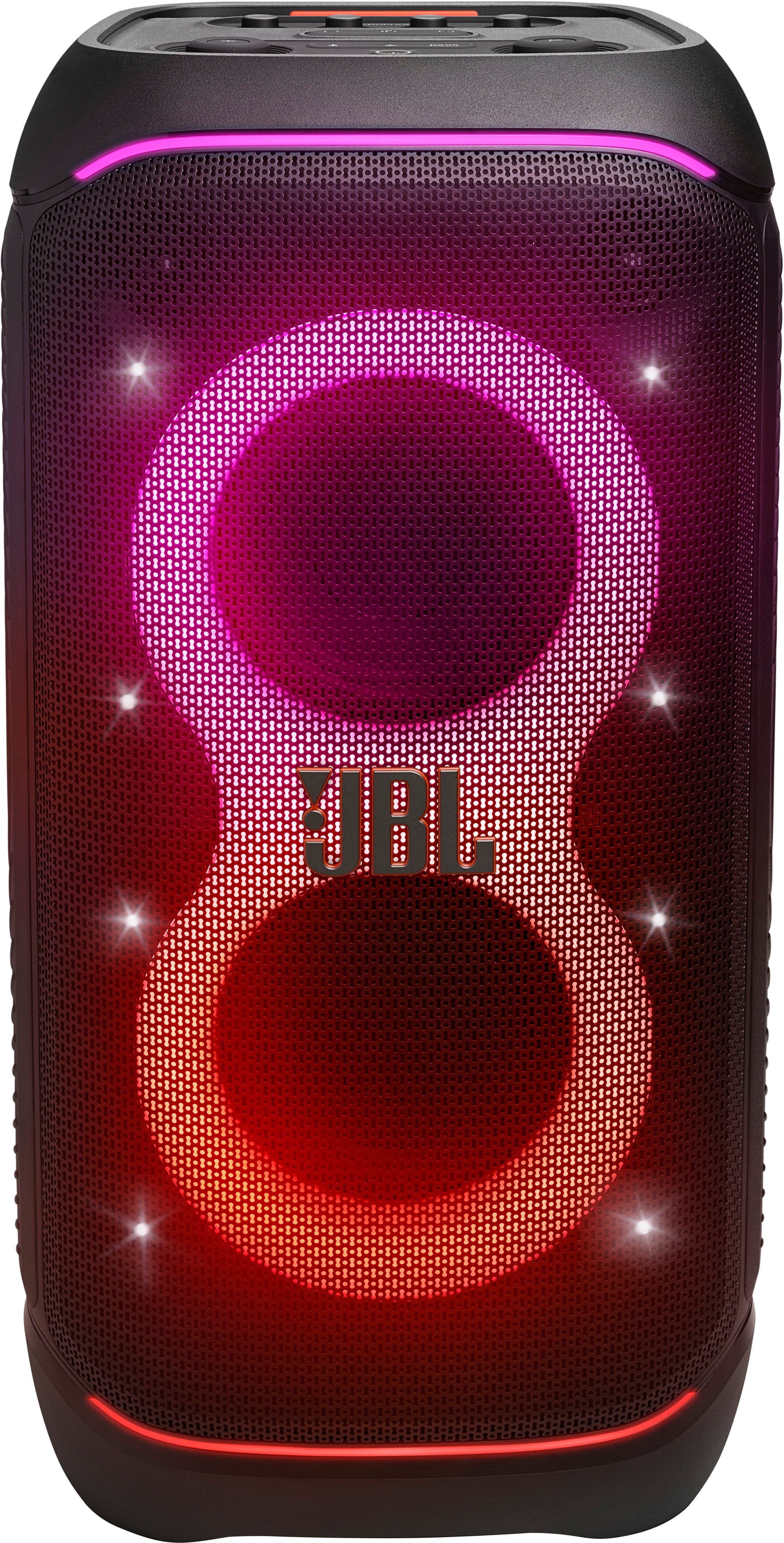 Left. JBL - PartyBox Club 320 Portable Wireless Party Speaker - Black.