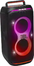 Front. JBL - PartyBox Club 120 Portable Wireless Party Speaker - Black.