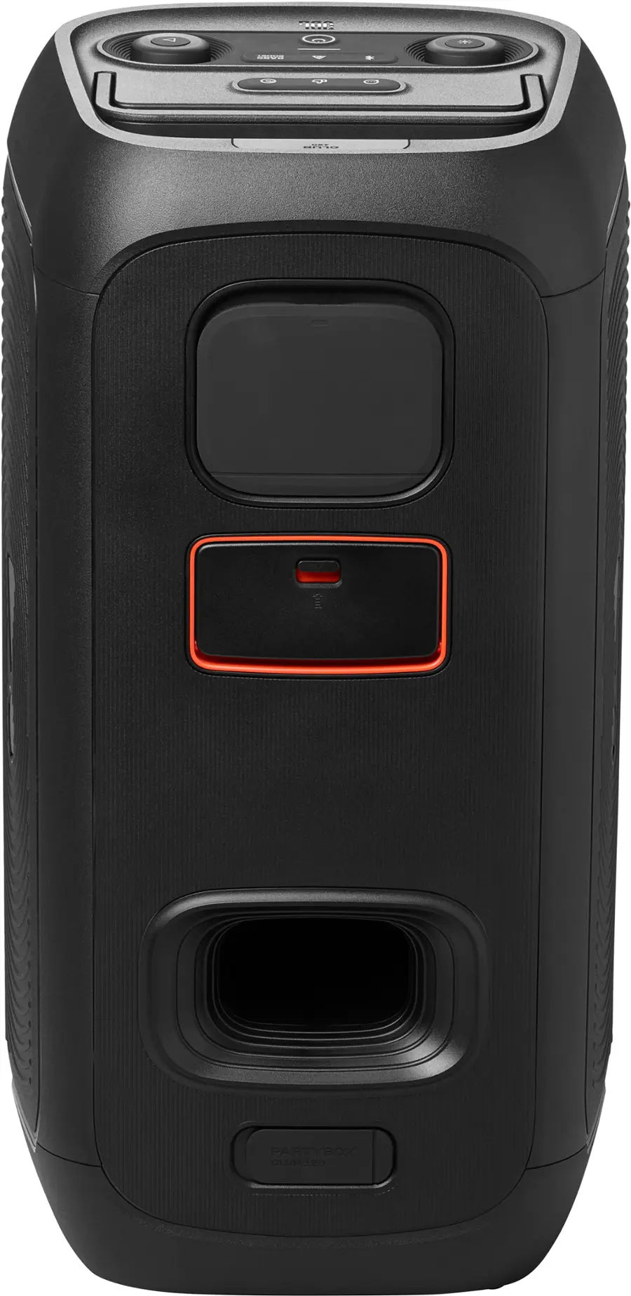 Alt View 12. JBL - PartyBox Club 120 Portable Wireless Party Speaker - Black.