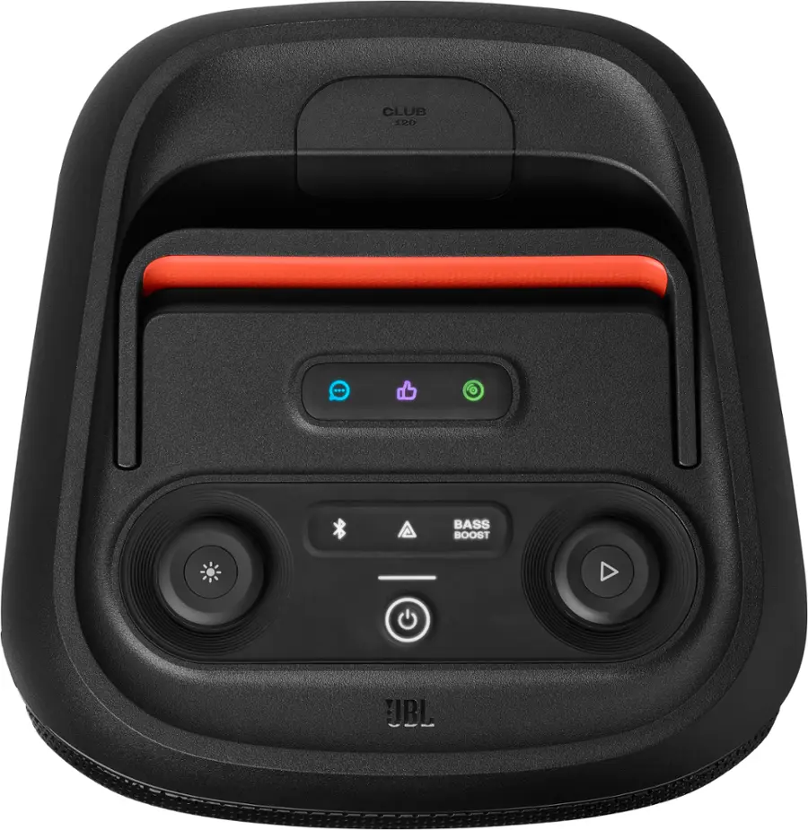 Alt View 14. JBL - PartyBox Club 120 Portable Wireless Party Speaker - Black.